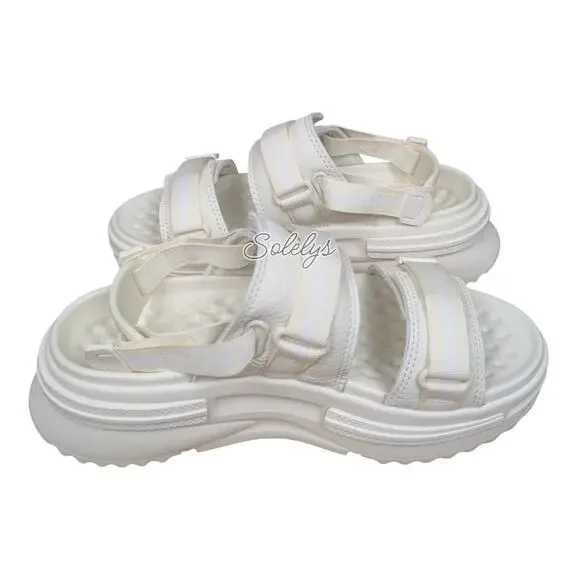 Converse All Star Run Star Utility CX Casual Strap Sandal Egret Mens 7 Womens 8 - Picture 10 of 10